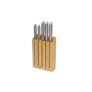 Joseph Joseph Elevate Steel messenset met blok (set van 5)