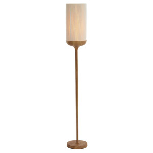 Light & Living Vloerlamp 'Dania' 159cm, kleur Licht hout