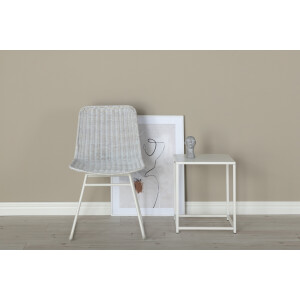 Nohr Eetkamerstoel 'Michaele' Rattan, kleur Wit