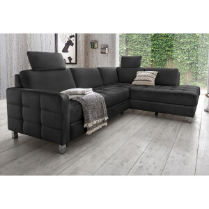 sit&more Hoekbank Pablo L-vorm optioneel met slaapfunctie