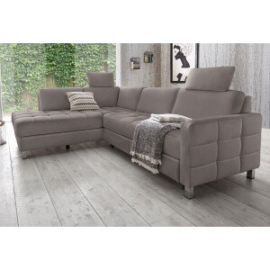 sit&more Hoekbank Pablo L-vorm optioneel met slaapfunctie