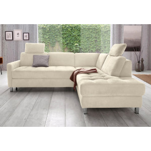 sit&more Hoekbank Pablo L-vorm optioneel met slaapfunctie