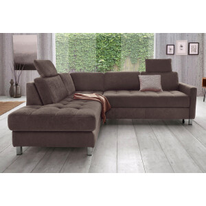 sit&more Hoekbank Pablo L-vorm optioneel met slaapfunctie