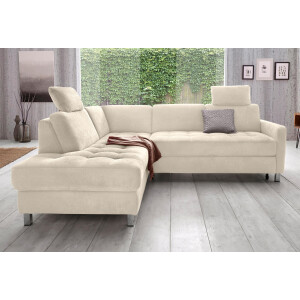sit&more Hoekbank Pablo L-vorm optioneel met slaapfunctie