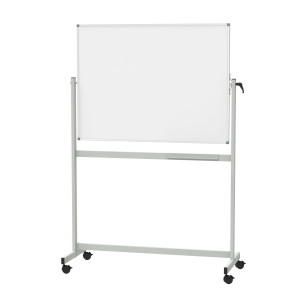 Verrijdbaar whiteboard kantelbaar - 90 x 120 cm