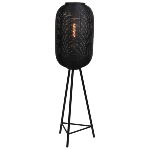 Light & Living Vloerlamp 'Tomek' 136cm, kleur Mat Zwart