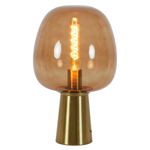 Light & Living Tafellamp 'Mayson' 22cm, kleur Bruin