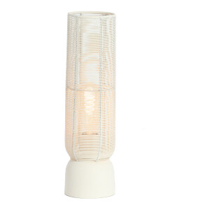 Light & Living Tafellamp 'Lezuza' 40cm, kleur Crème