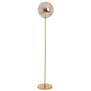 Light & Living Vloerlamp 'Medina' 160cm hoog, kleur Smoke/Goud