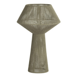 Light & Living Tafellamp 'Fugia' Jute, 57cm, kleur Lichtgroen