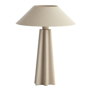 Light & Living Tafellamp 'Cukai' 49cm, kleur Mat Beige