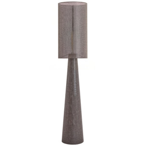 Light & Living Vloerlamp 'Micky' Linnenlook, 180cm, kleur Bruin