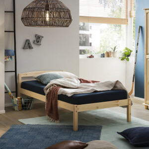 Artistiq Bed 'Renecia' Sparrenhout, 90 x 200cm