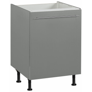 OPTIFIT Gootsteenkast Bern 60 cm breed, met 1 deur, met in hoogte verstelbare poten, met metalen greep