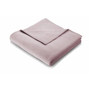 BIEDERLACK Deken Cotton Home in uni design, knuffeldeken
