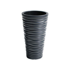 Prosperplast Bloempot (Antraciet, 35 x 35 x 62 cm)