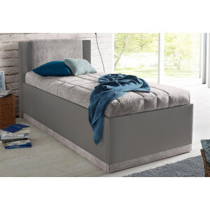 Westfalia Polsterbetten Gestoffeerd bed met bedkist en sprei