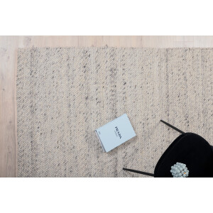 Nohr Vloerkleed 'Chandara' Wol, 200 x 300cm, kleur Ivory