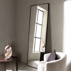 Nohr Spiegel 'Adell' 193 x 67cm, kleur zwart