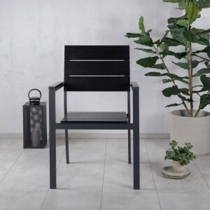 Nohr Tuinstoel 'Karlene' kleur Grijs