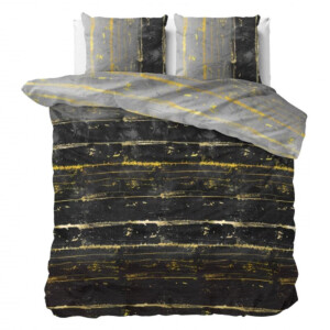 Dekbedovertrek Scratchy - Tweepersoons (200x200 Cm) - Meerkleurig Polyester-katoen - - Sleeptime Elegance - Dekbed-Discounter.nl