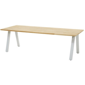 Taste by 4 Seasons Tuintafel Ambassador Frost Grey 300 x 100 cm