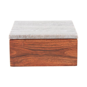 Opbergdoos Acacia marmer | Present Time