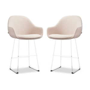 Set van 2 barstoelen Nino-Mae | Nolon