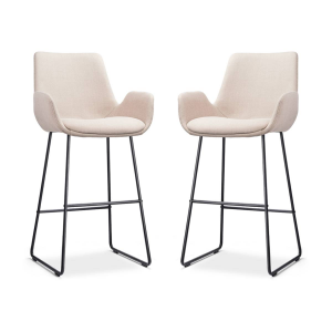 Set van 2 barstoelen Nino-Eef | Nolon