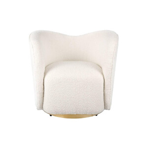 Fauteuil Reign bouclé | LEITMOTIV