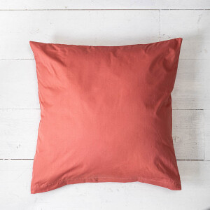 2-PACK: Sierkussenslopen Luxe Katoen - Oud Roze - Dekbed-Discounter.nl