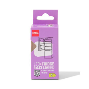 HEMA HEMA Led Koelkast Clear E14 1.0W 140lm