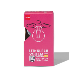 HEMA HEMA Ledlamp Peervorm 2.1W 2700K Wit