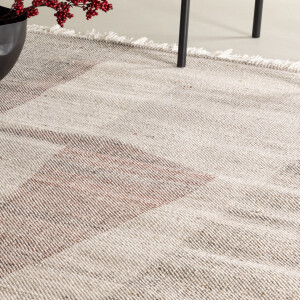 Nohr Vloerkleed 'Mickelle' 200 x 290cm, kleur Beige