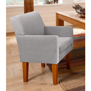 Home affaire Fauteuil Fehmarn comfortabele zithoogte van 54 cm, in 3 verschillende stofkwaliteiten
