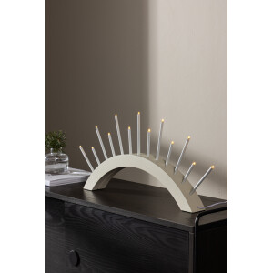 Nohr Kaarshouder/Tafellamp 'Labrandon' kleur Beige