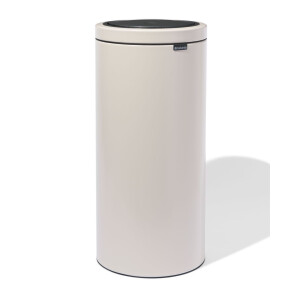 HEMA HEMA Brabantia Touch Bin Flat Top Prullenbak 30L Soft Beige (beige)