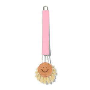 HEMA HEMA Afwasborstel Met Losse Kop Roze