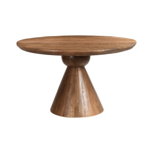 Brix Ronde Eettafel 'Balthazar' Mangohout, 130cm, kleur Bruin