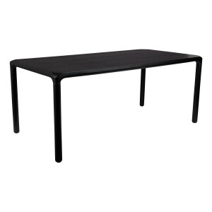 Zuiver Eettafel 'Storm' Essenhout, 180 x 90cm, kleur Zwart