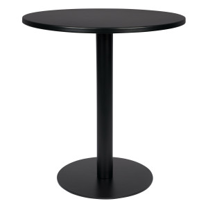 Zuiver Ronde Tuintafel 'Metsu' Staal, 70cm, kleur Zwart