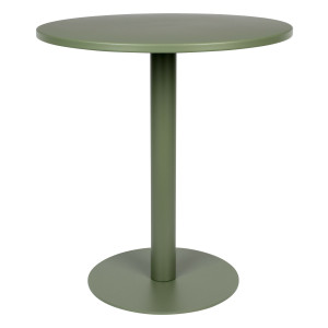 Zuiver Ronde Tuintafel 'Metsu' Staal, 70cm, kleur Groen