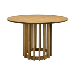 Dutchbone Ronde Eettafel 'Barlet' Eikenhout, 120cm