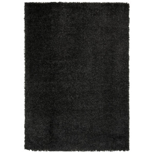 2e Halve Prijs Leen Bakker - Vloerkleed Domino - Antraciet - 160x230 Cm - Polypropyleen - Grijs