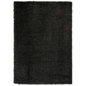 Leen Bakker - Vloerkleed Domino - Antraciet - 80x150 Cm - Polypropyleen - Grijs