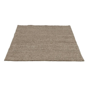 Leen Bakker - Vloerkleed Burley - Lichtbruin - 190x280 Cm - Wol/Katoen - Bruin#Bruin