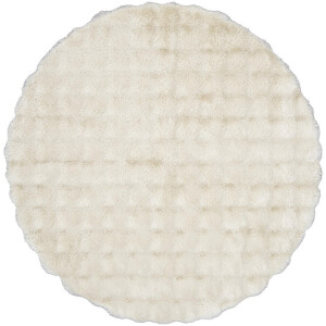 Leen Bakker - Vloerkleed Oos - Ø120 Cm - Polyester - Crème