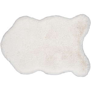 Leen Bakker - Vloerkleed Sabira - 60x90 Cm - Polyester - Crème