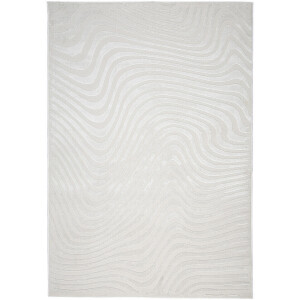 Leen Bakker - Vloerkleed Lucy - 160x230 Cm - Polypropyleen/Polyester - Crème