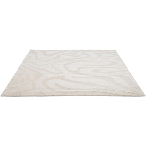Leen Bakker - Vloerkleed Isala - 160x230 Cm - Polyester/Polypropyleen - Crème